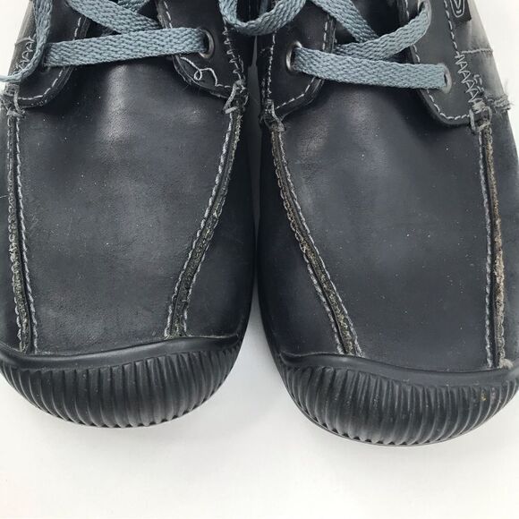 KEEN Black Leather Chukka Lace Up Ankle Boots main image 4